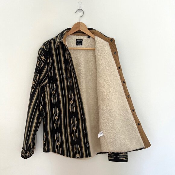 Todd Snyder x Three Looms Japanese Jacquard Basecamp Shirt in Green - Size M - Picture 3 of 5